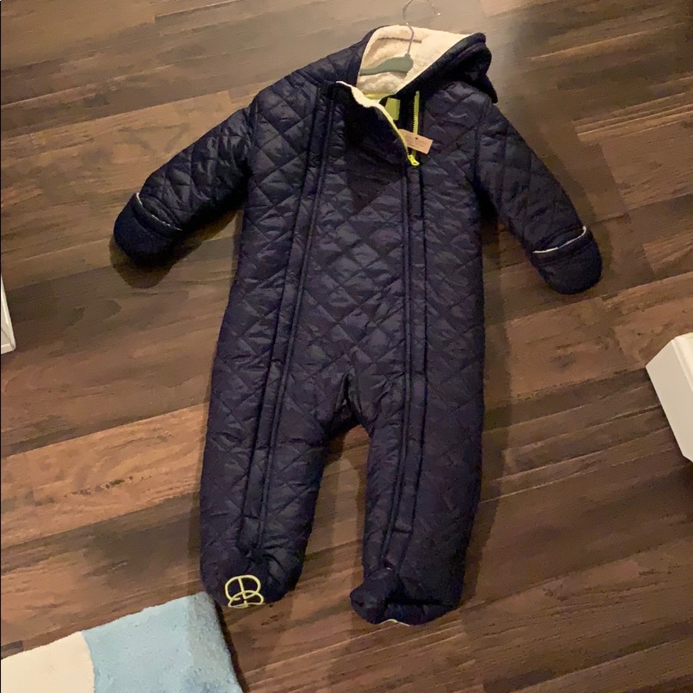 Fleece lined snowsuit 12 months